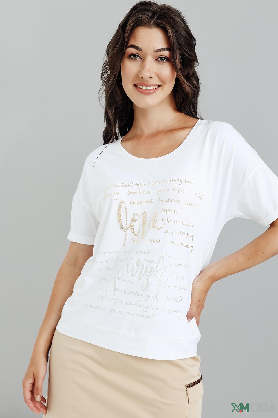 Футболка Bianca с надписью