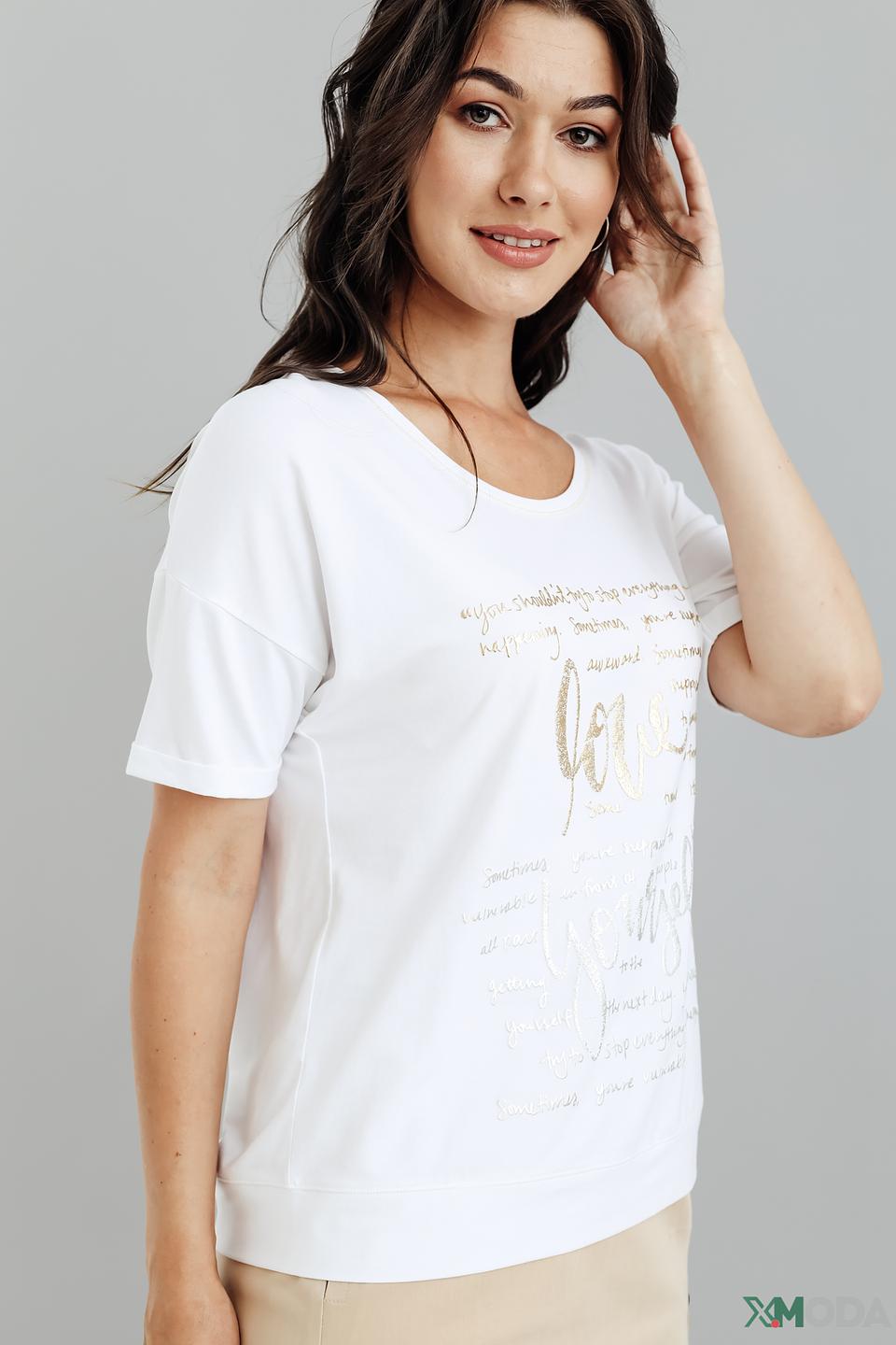 Футболка Bianca с надписью