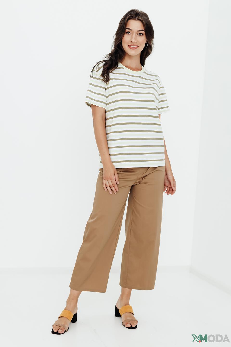 Футболка Gerry Weber полоска бежевая