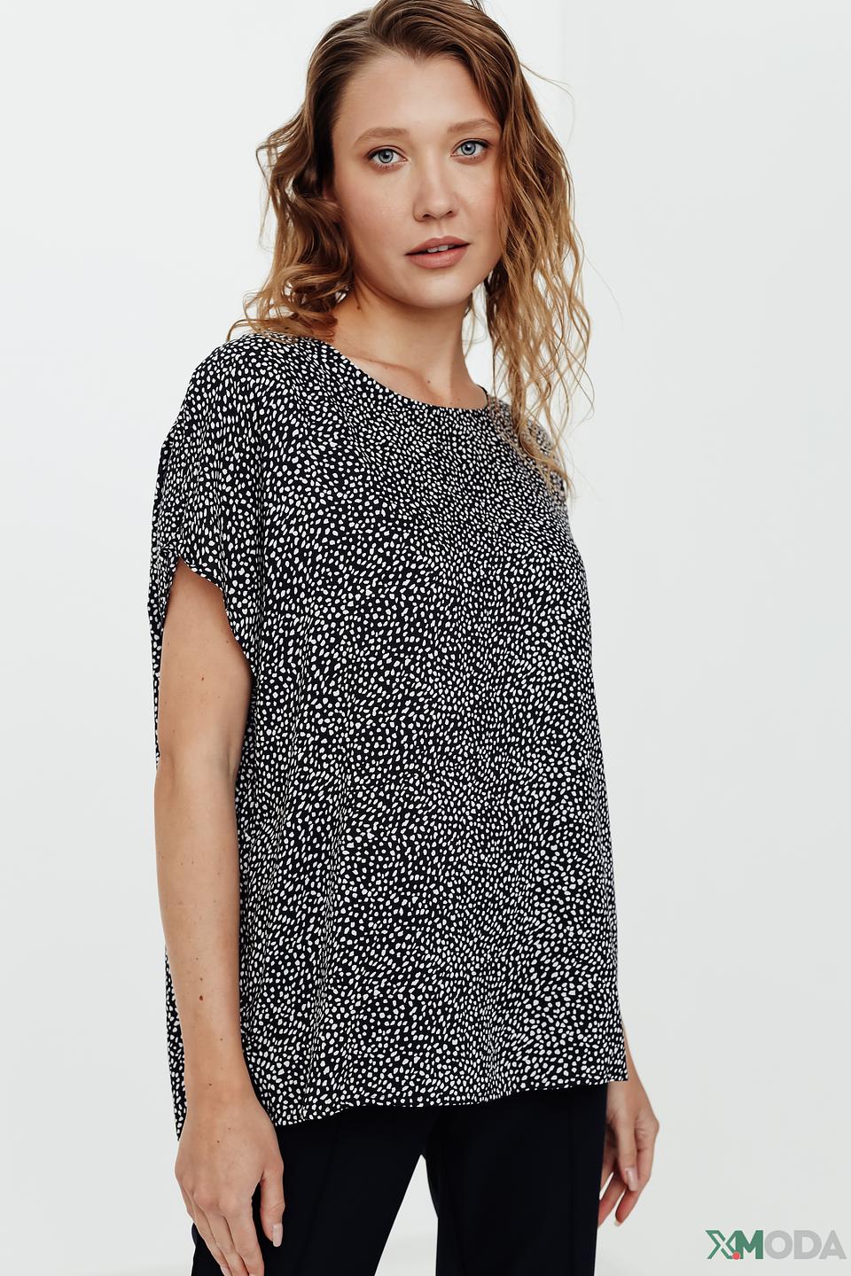 Блуза Gerry Weber с принтом чёрно-белый