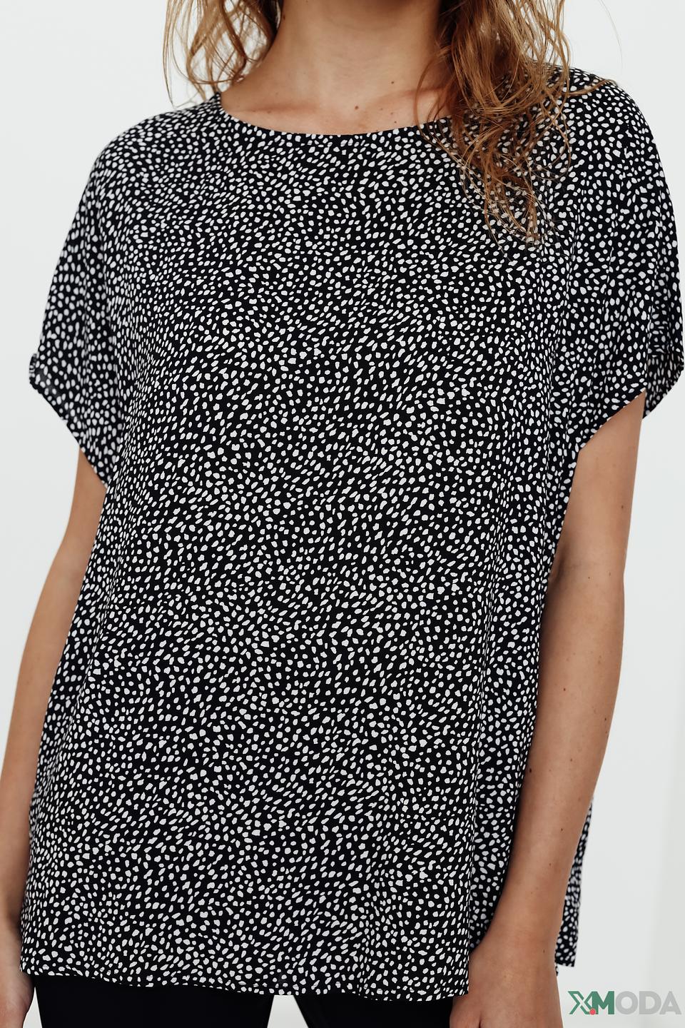 Блуза Gerry Weber с принтом чёрно-белый