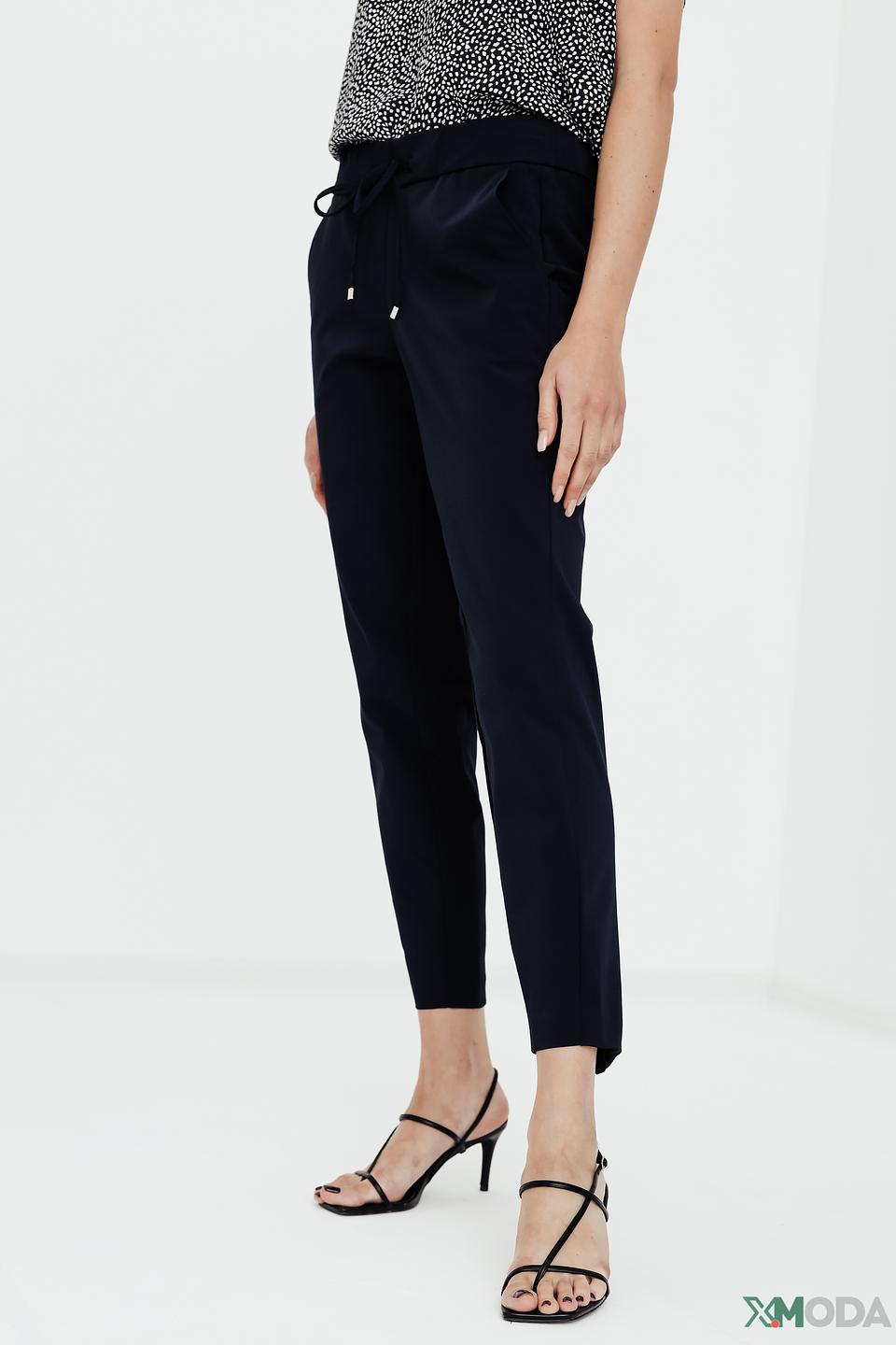 Брюки Gardeur темно-синие с завязками