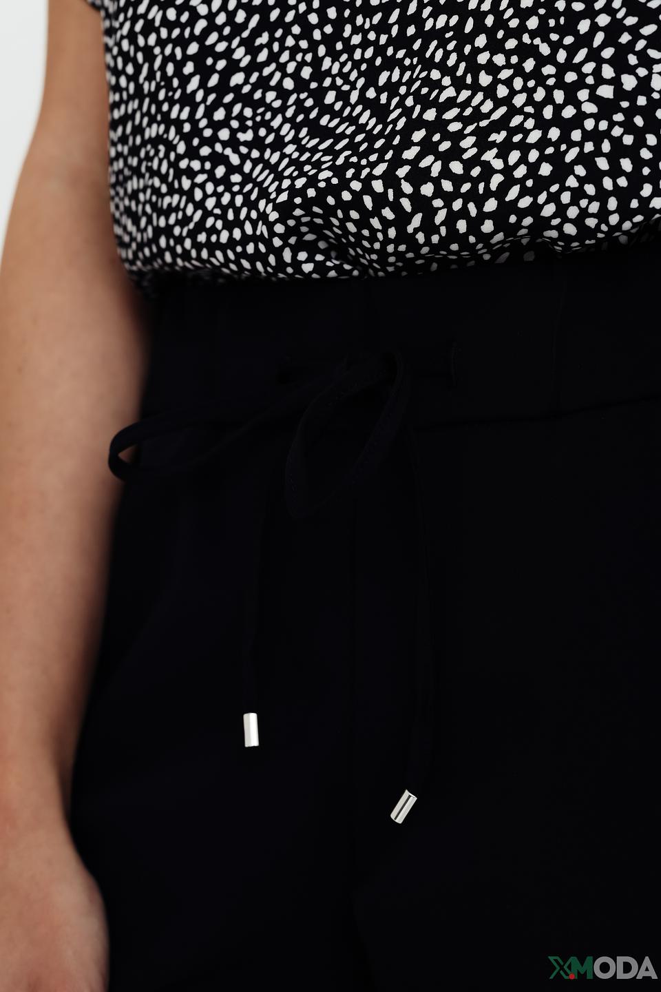 Брюки Gardeur темно-синие с завязками