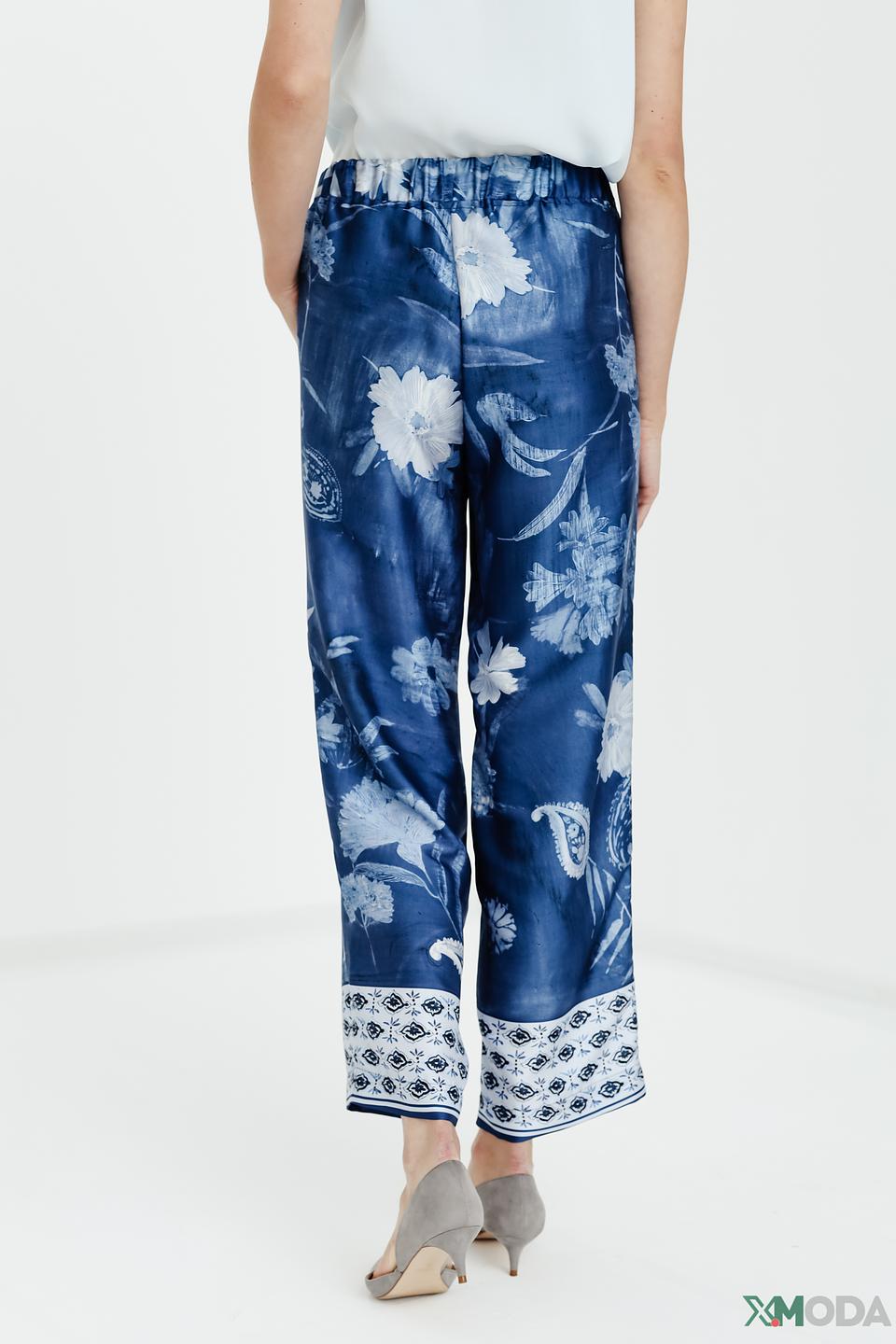 Брюки Zerres с цветочным принтом