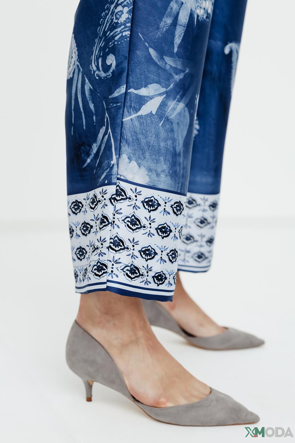 Брюки Zerres с цветочным принтом