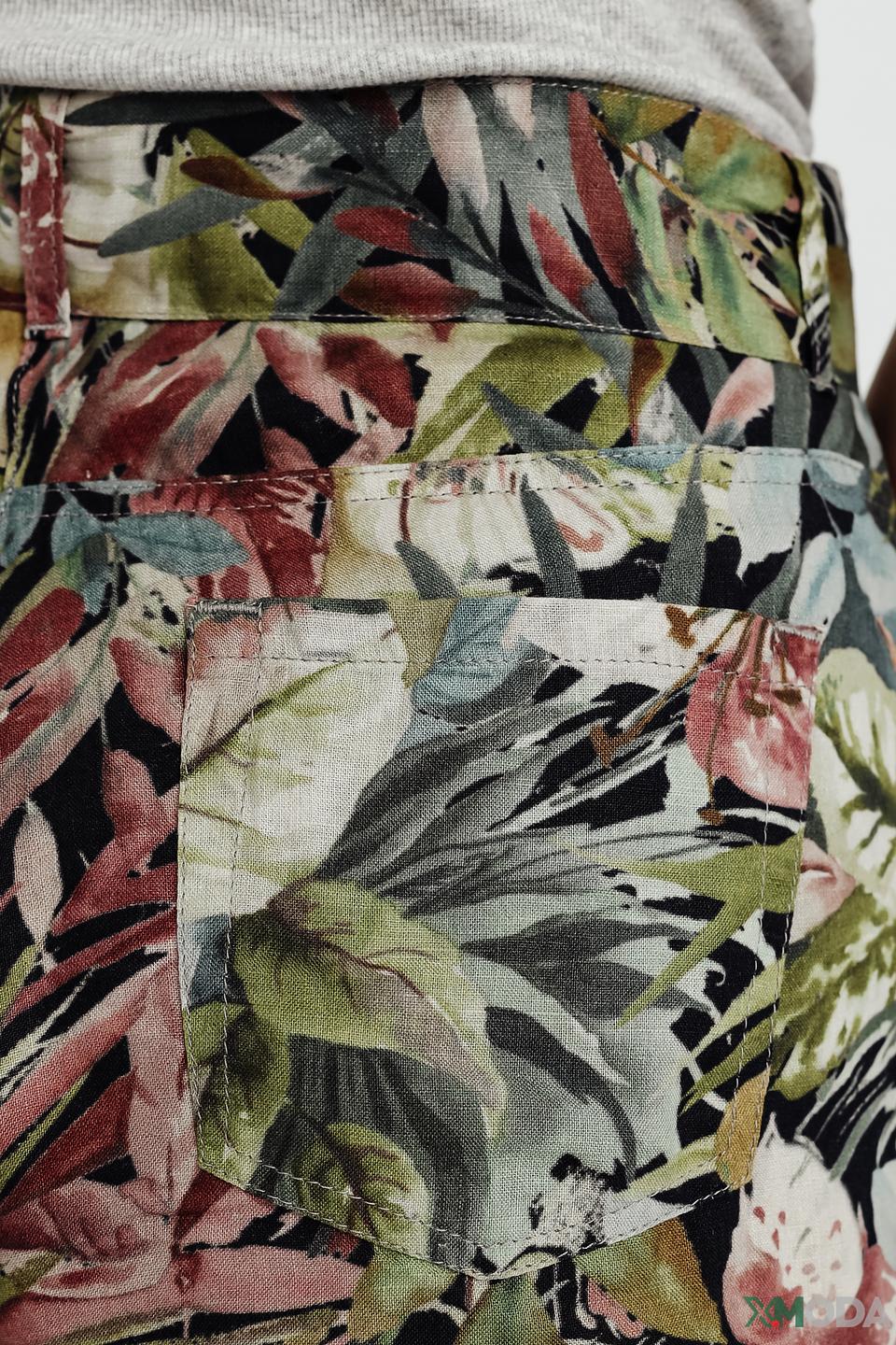 Капри Zerres с цветочным принтом