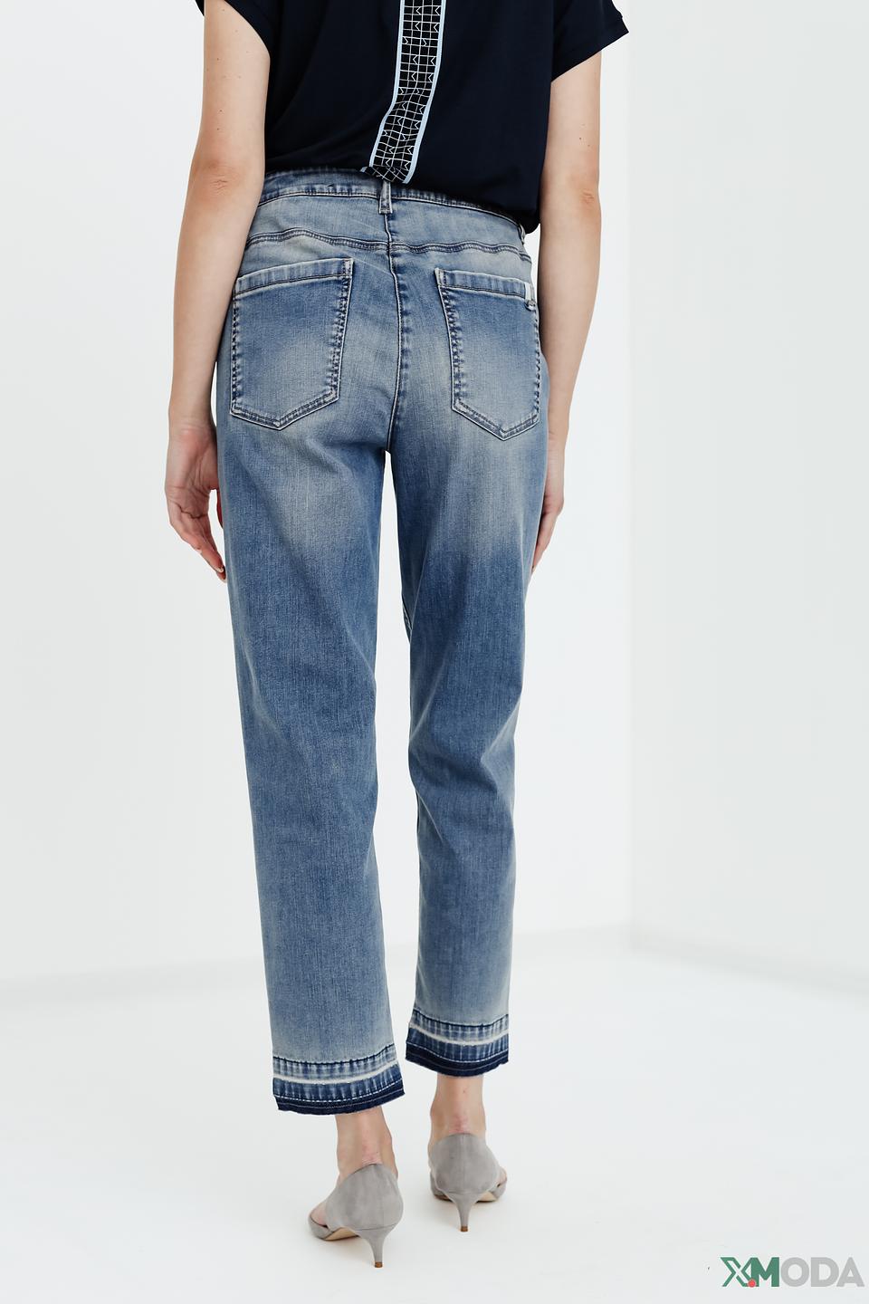 Джинсы Luisa Cerano с потертостями