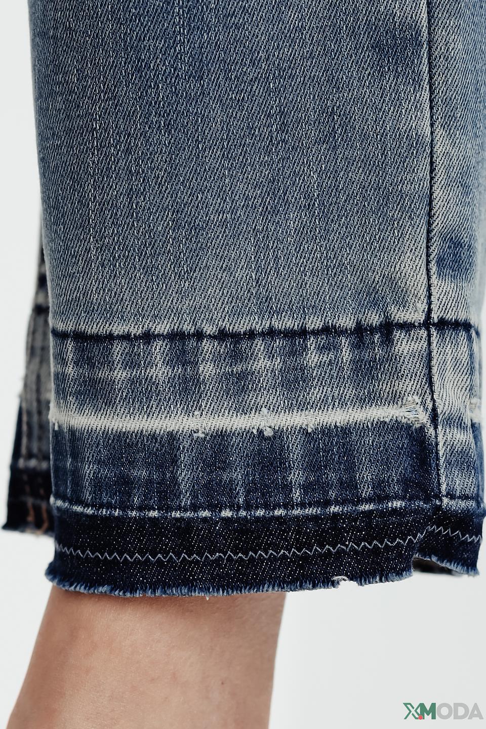 Джинсы Luisa Cerano с потертостями