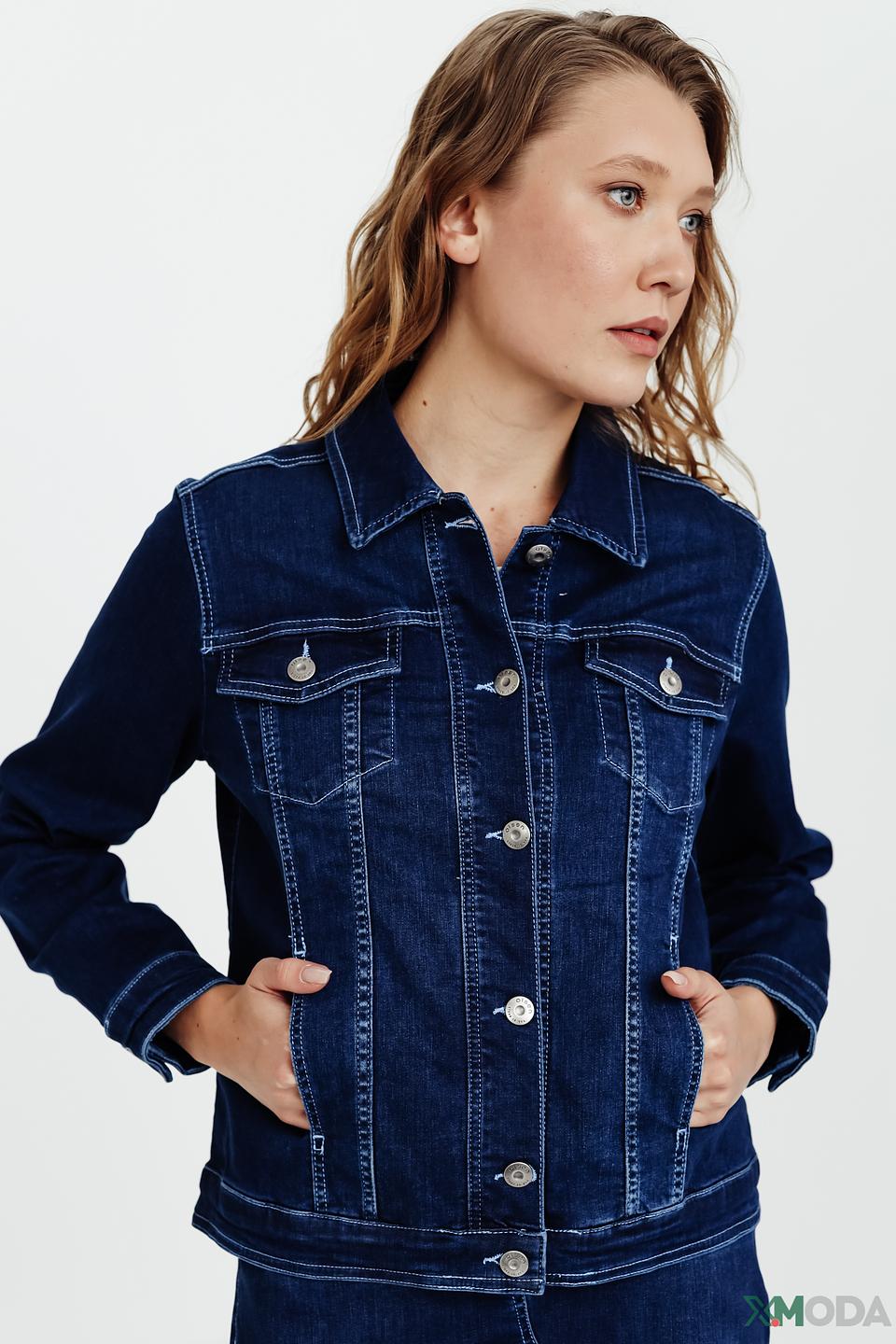 Куртка джинсовая Olsen синяя