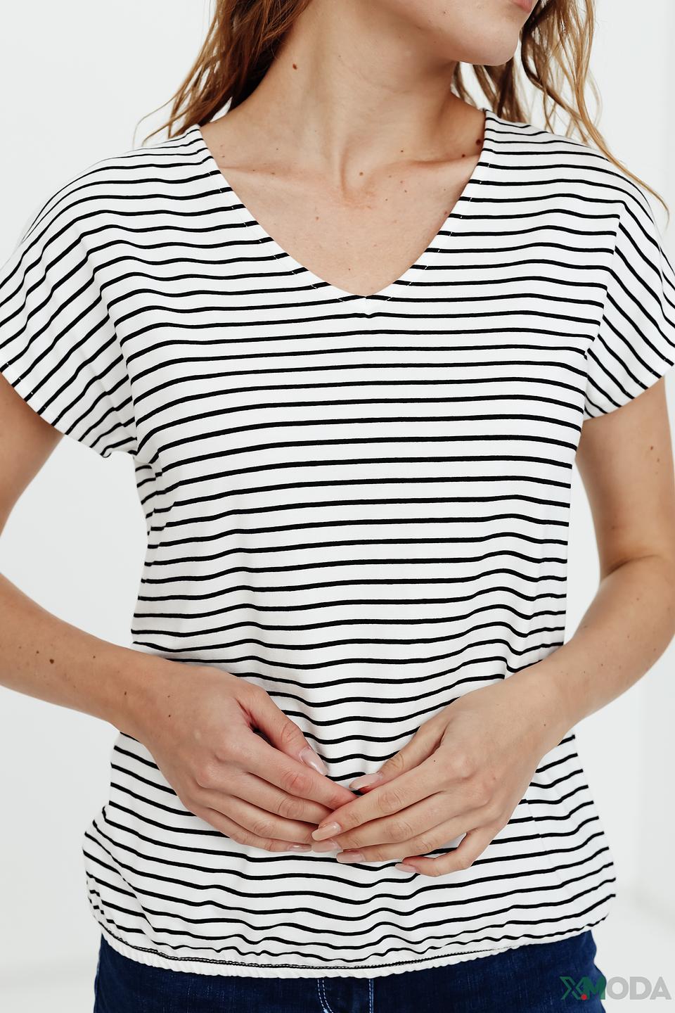 Футболка Barbara Lebek в полоску