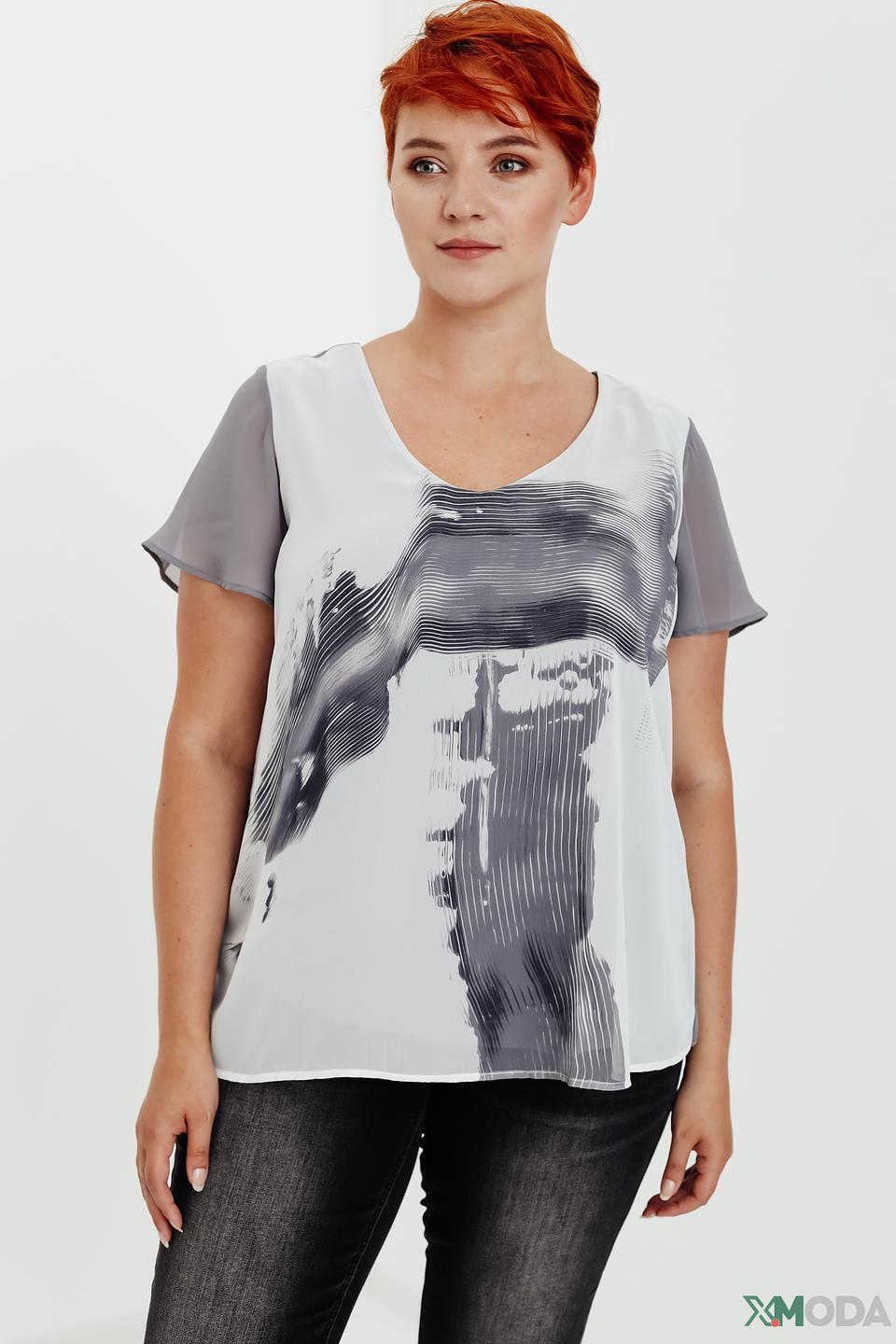 Блуза Samoon с принтом