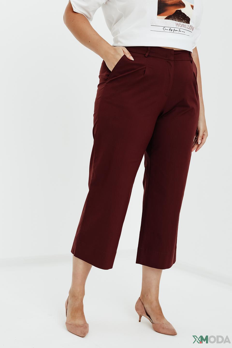 Брюки кюлоты Gerry Weber бордовые