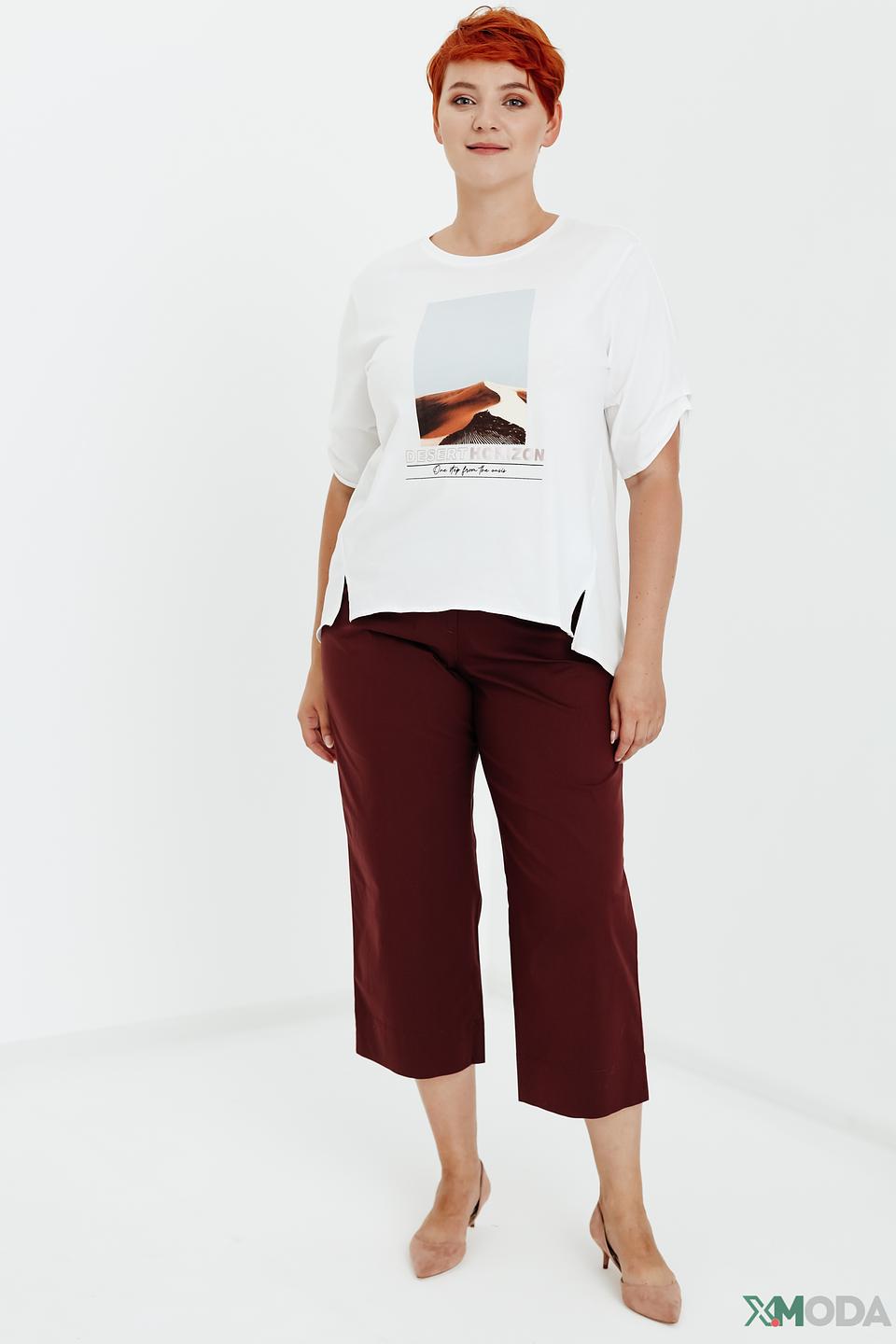 Брюки кюлоты Gerry Weber бордовые