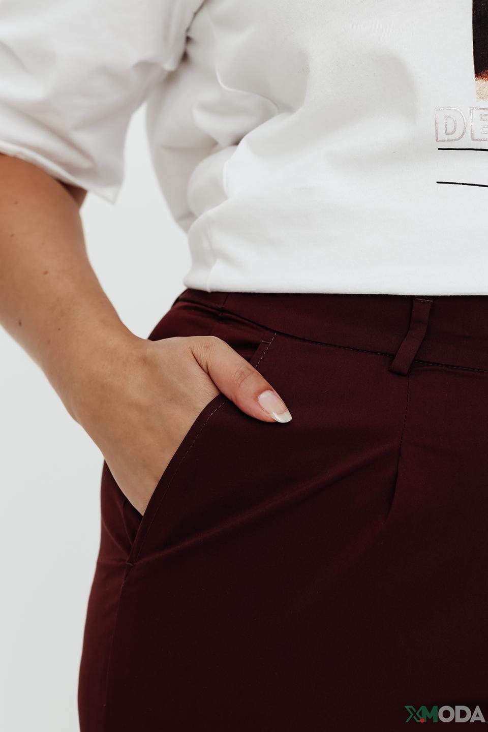 Брюки кюлоты Gerry Weber бордовые