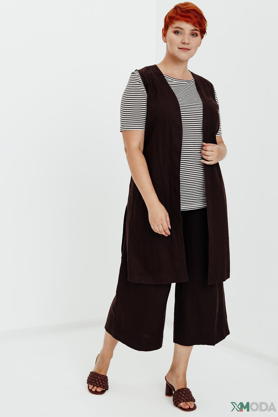 Жилет Gerry Weber чёрный удлинённый