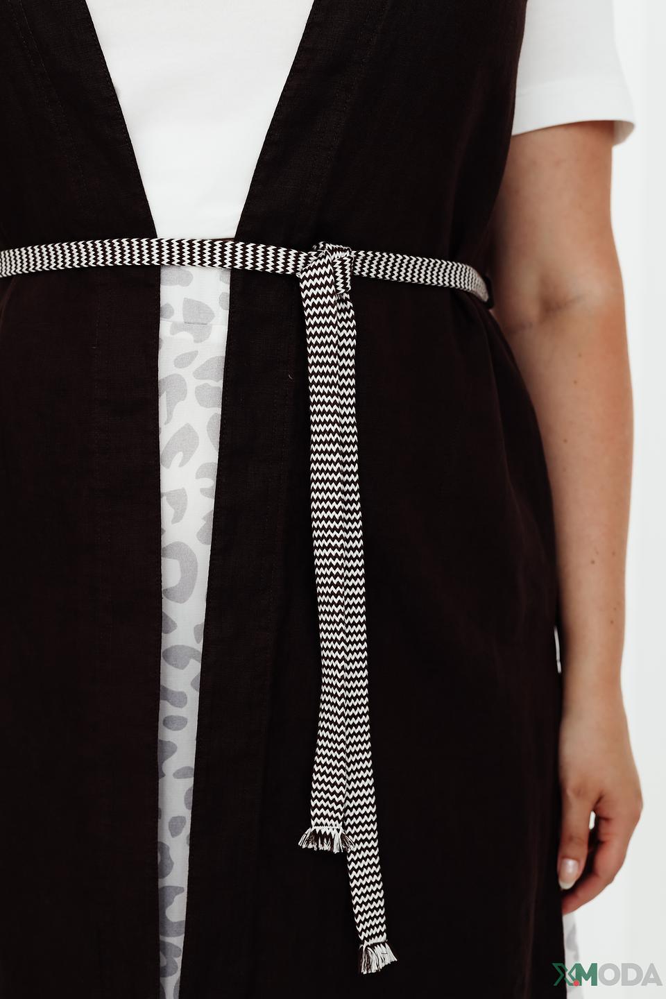 Жилет Gerry Weber чёрный удлинённый