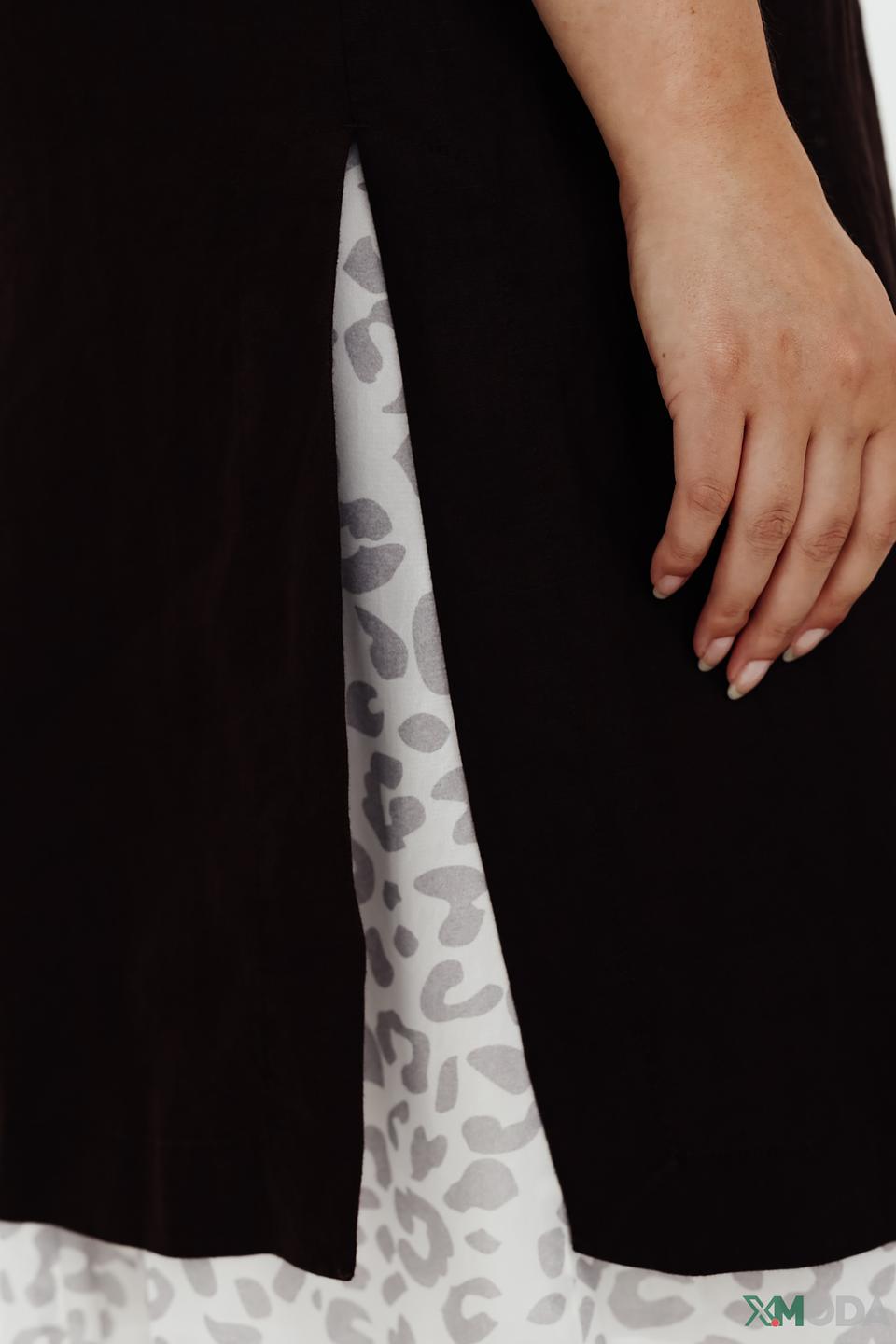 Жилет Gerry Weber чёрный удлинённый