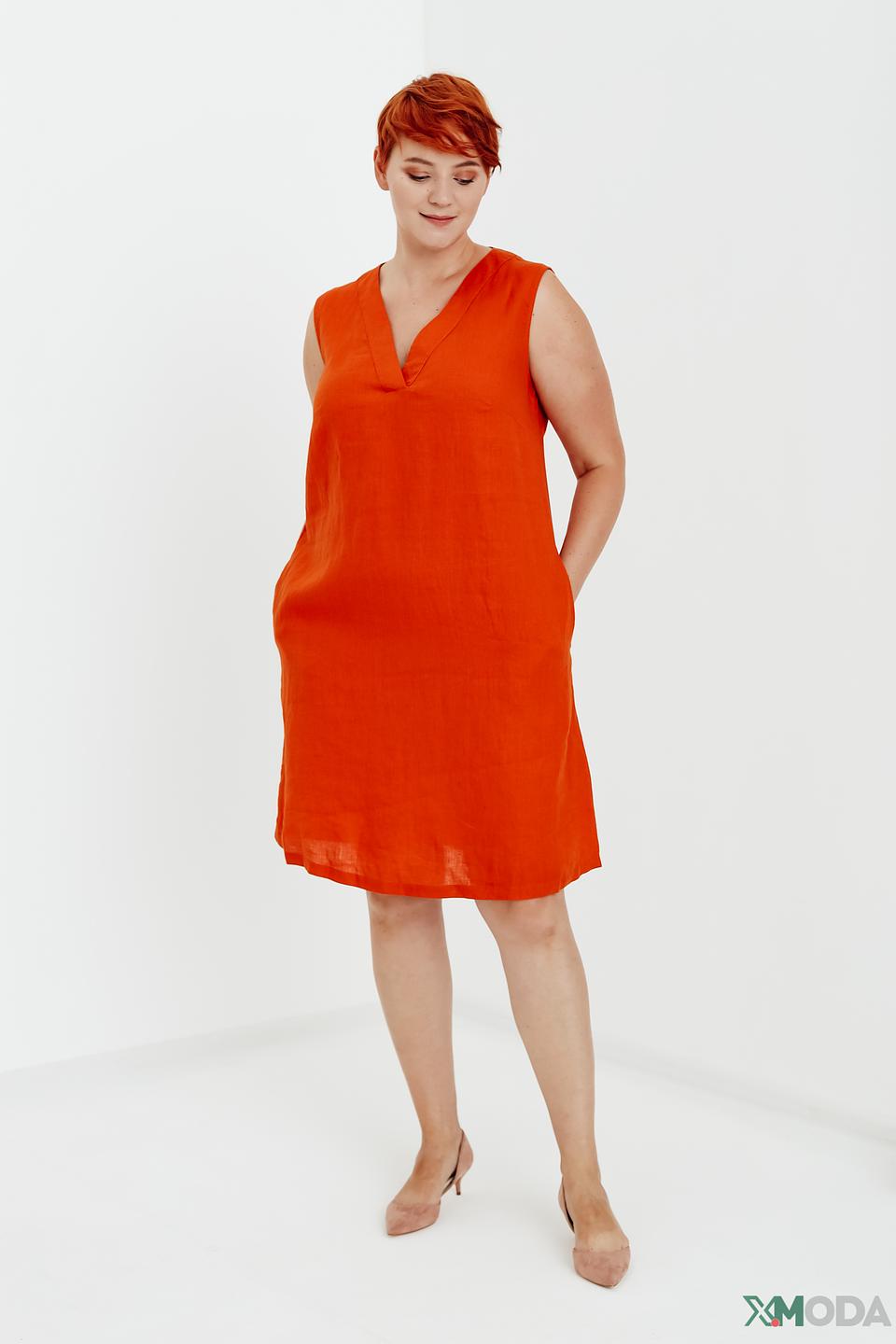 Платье Gerry Weber EDITION оранжевое