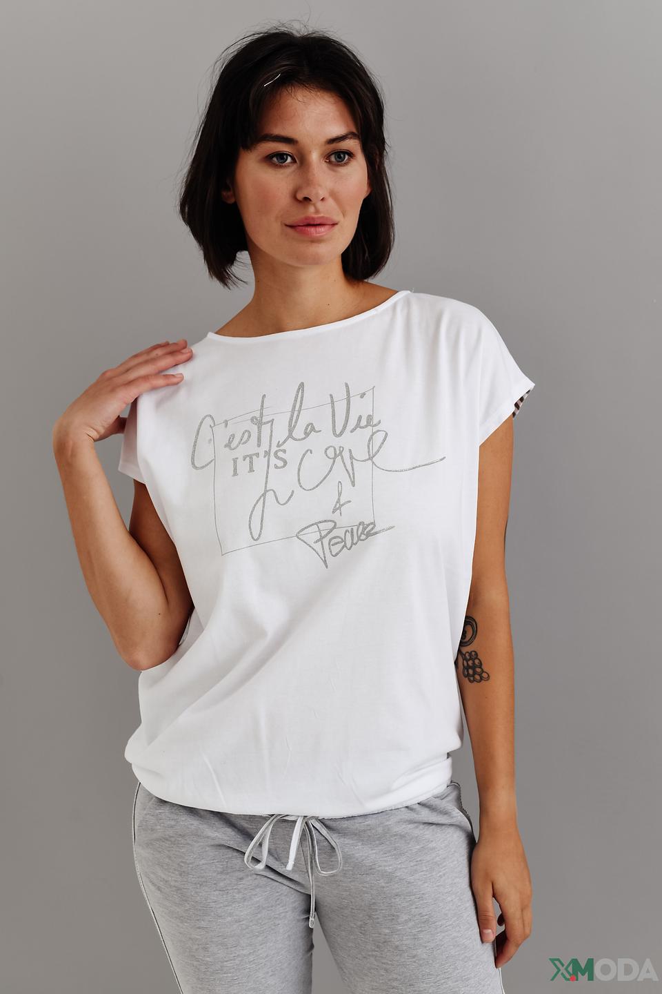 Футболка Lisa Campione с принтом