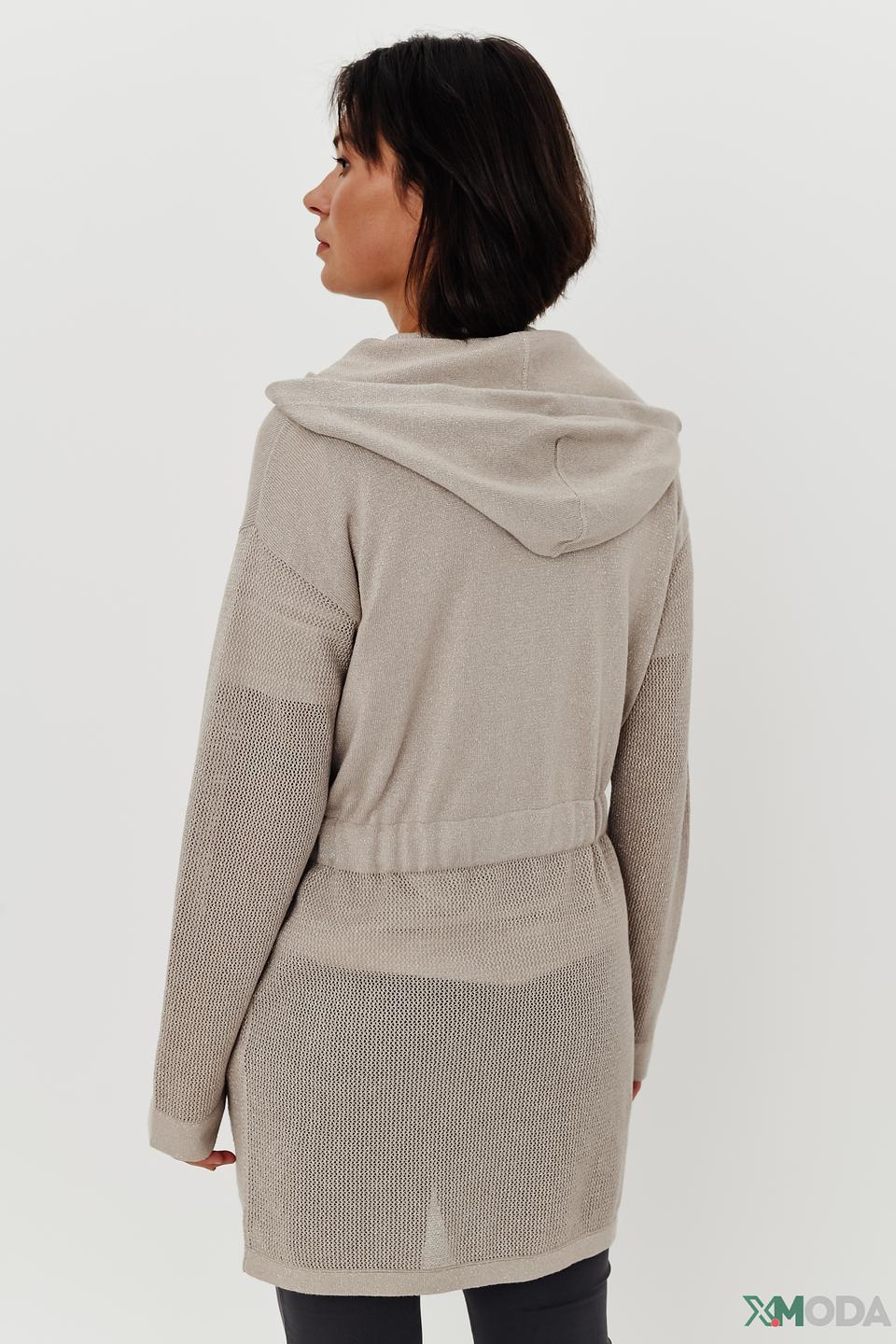 Жакет Monari с капюшоном бежевый