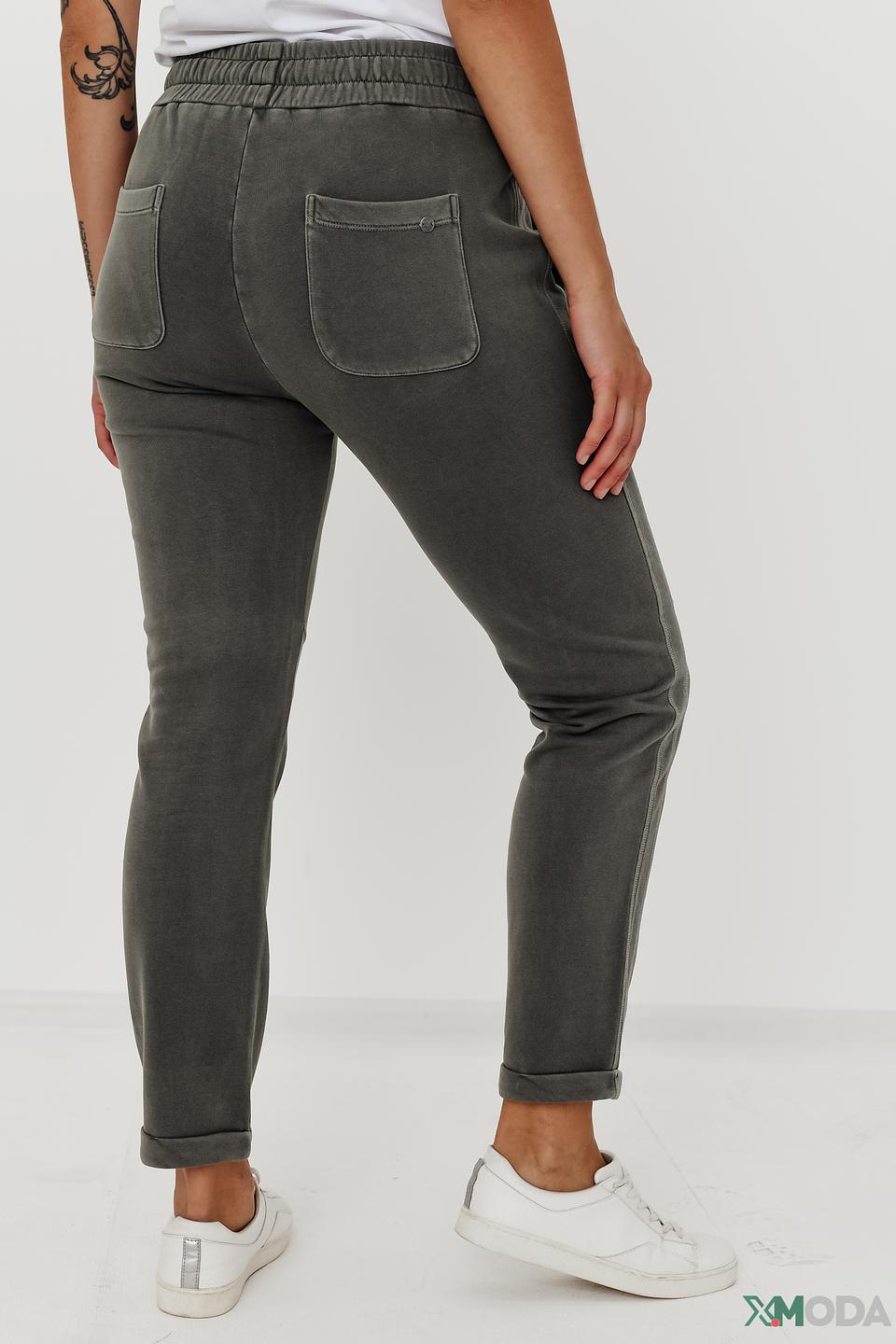 Брюки Monari серые с принтом