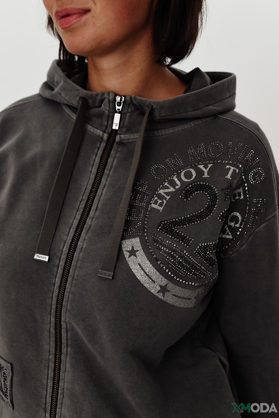 Жакет Monari серый с декором