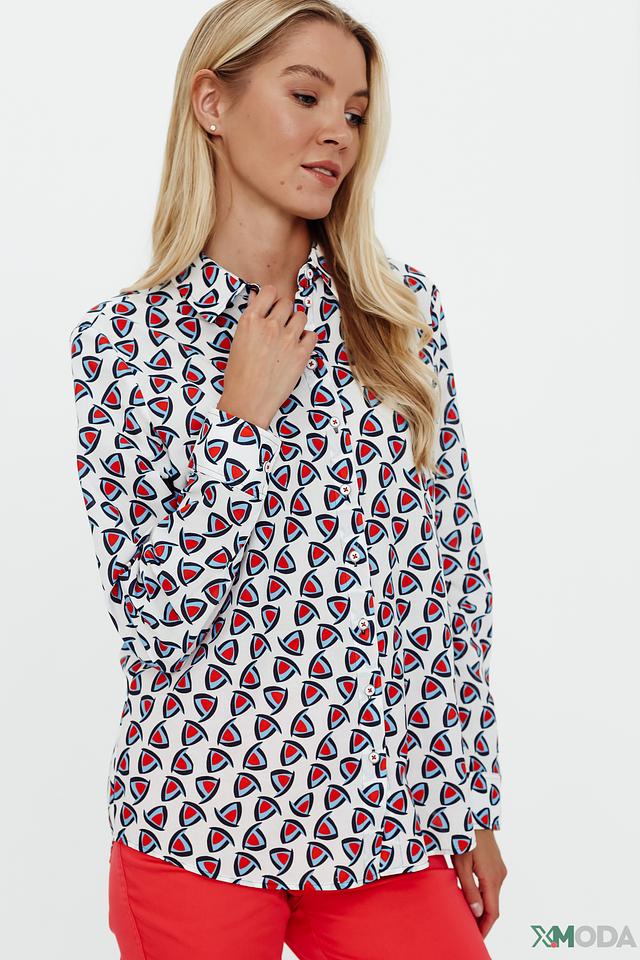 Рубашка Erfo с принтом