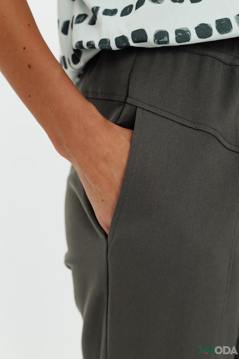 Брюки трикотажные Olsen хаки