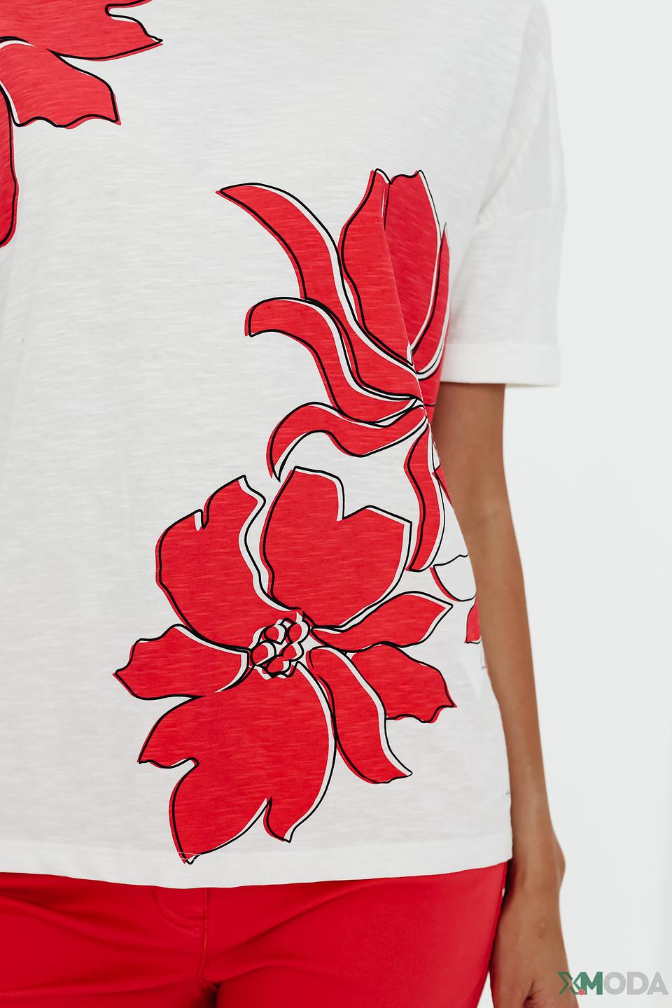 Футболка Olsen с цветами