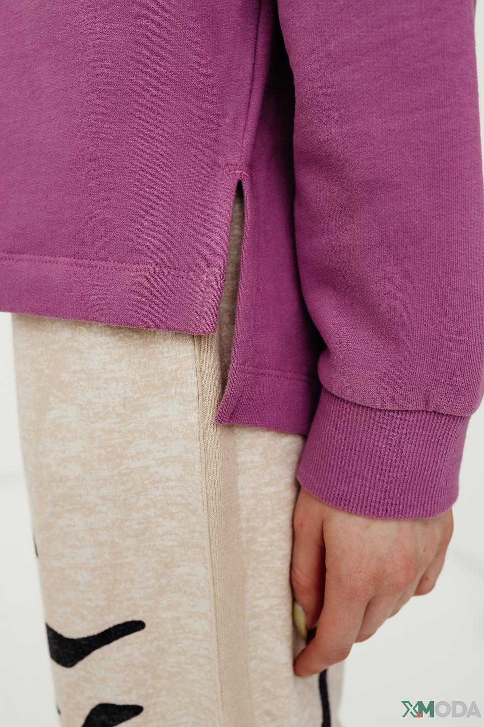 Толстовка Oui с принтом фиолетовый