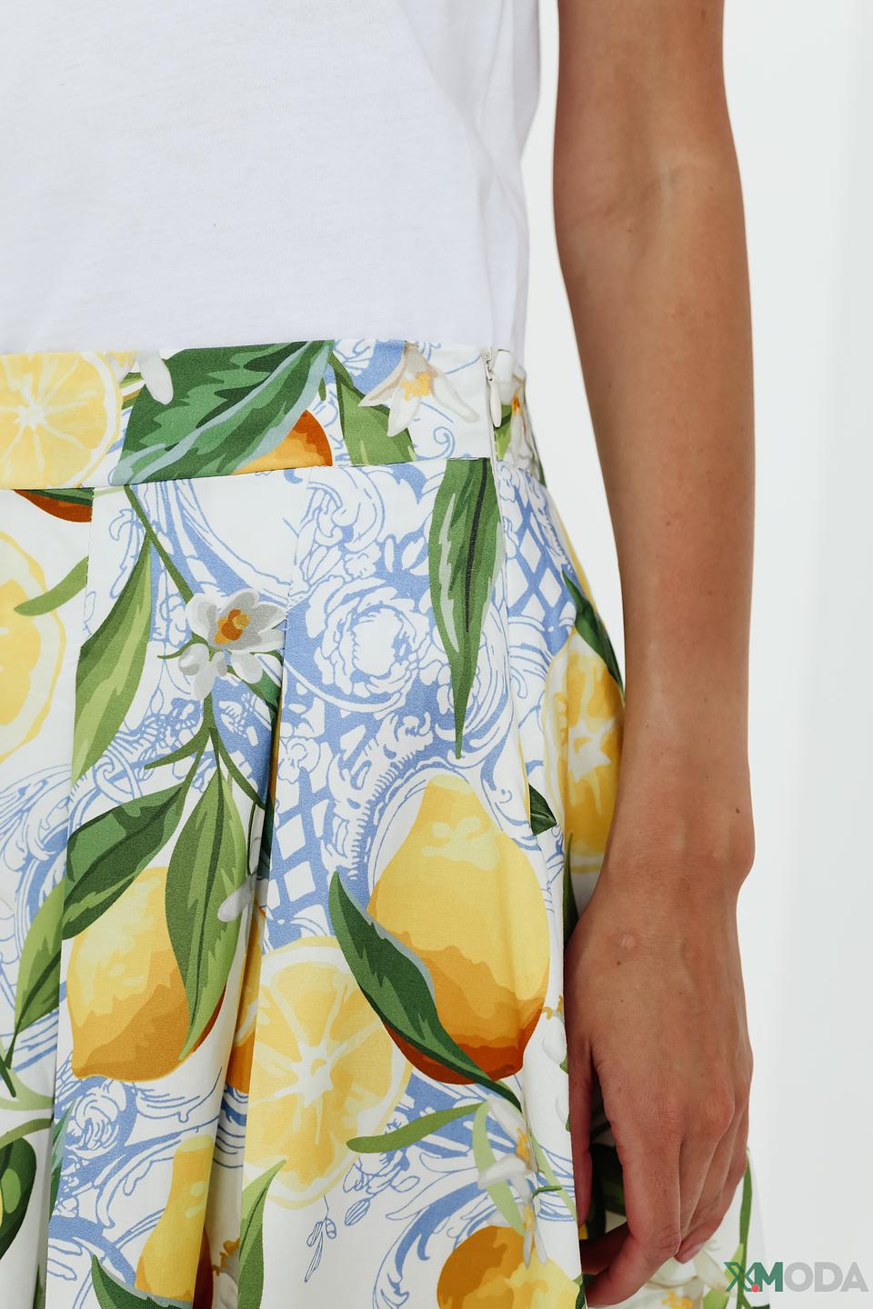 Юбка Leo & Ugo с лимонным принтом
