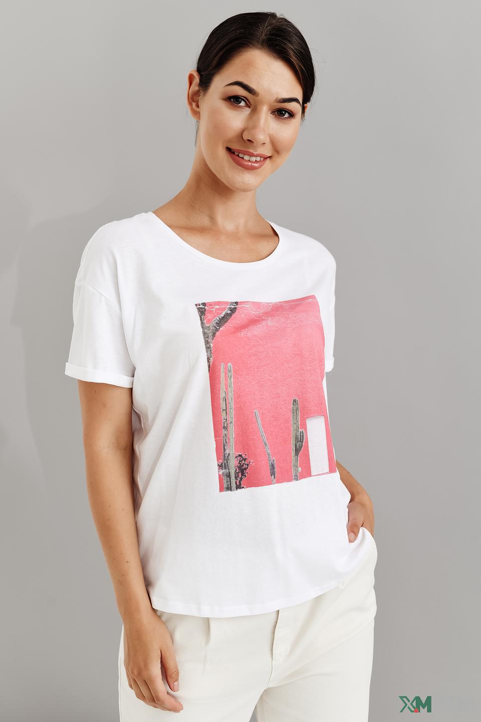 Футболка Oui с принтом