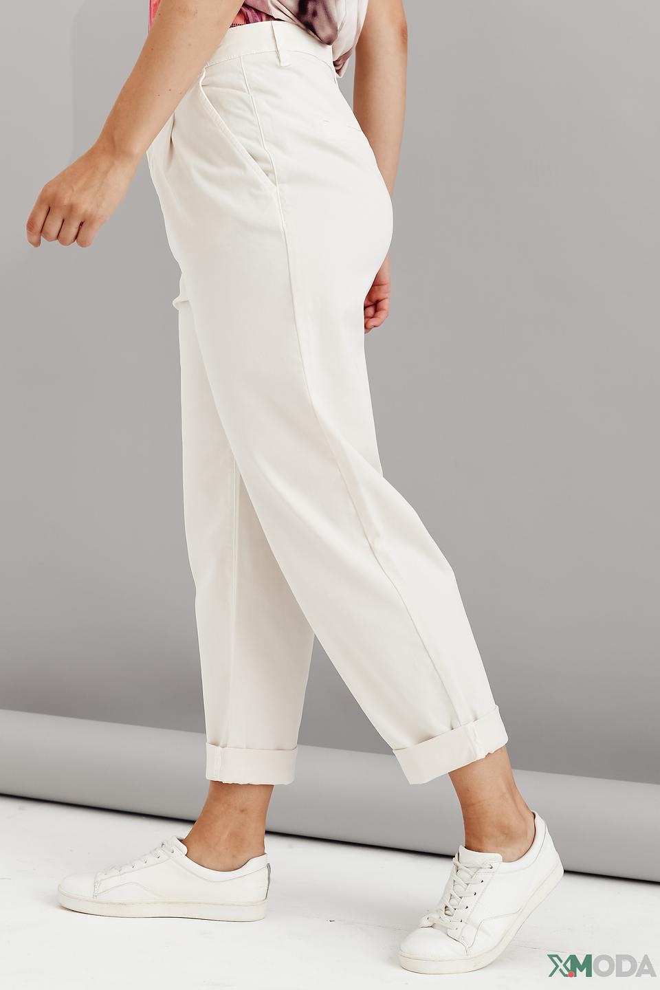 Брюки кл Oui женские белые