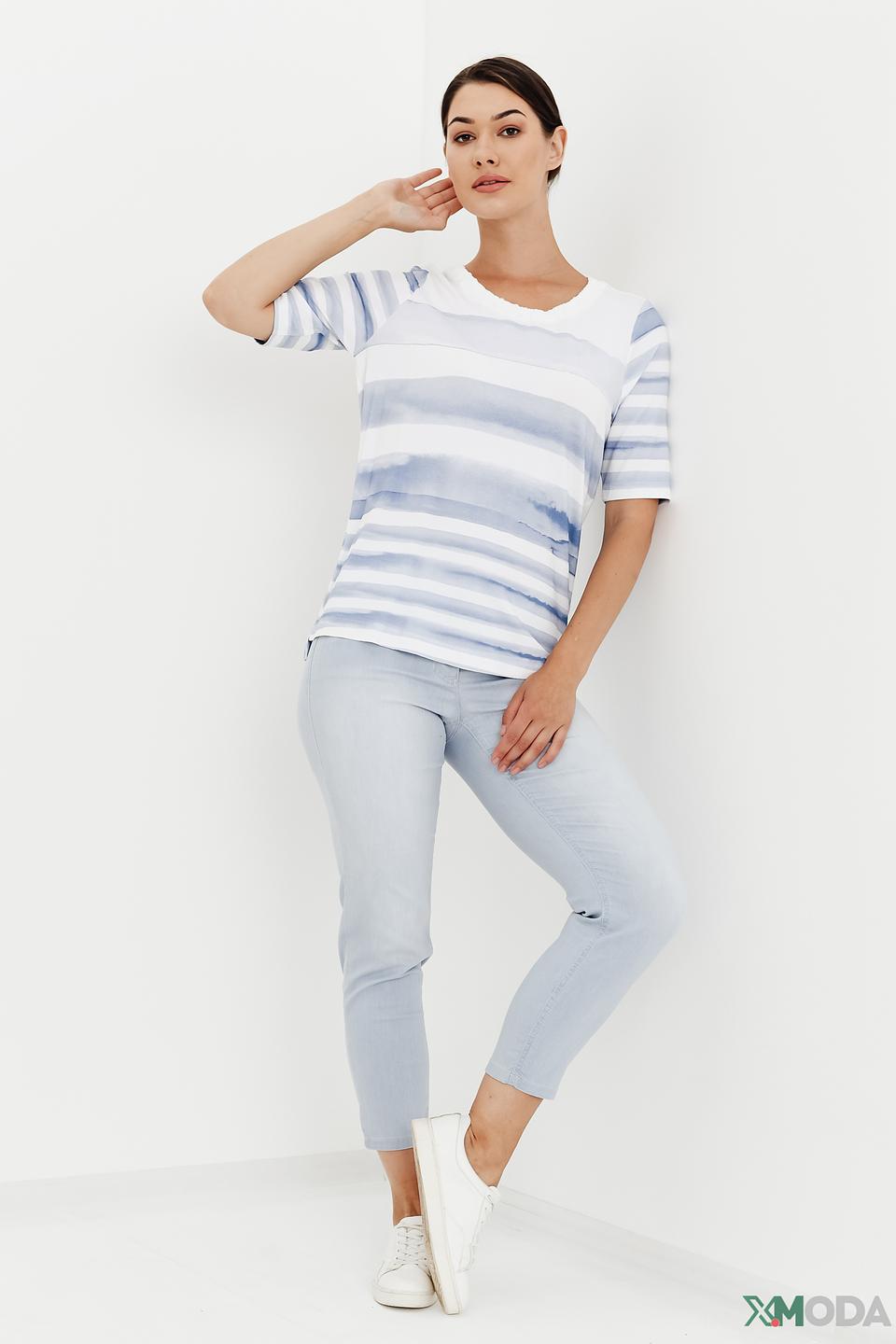 Футболка Erfo с акварельным принтом