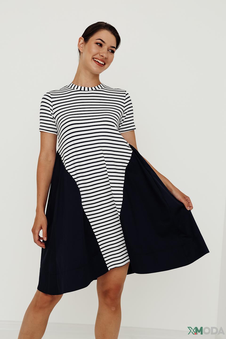 Платье Lisa Campione в полоску