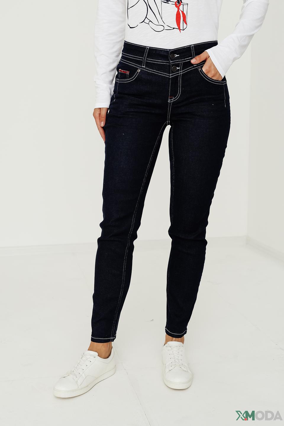 Джинсы Lisa Campione с контрастной отделкой