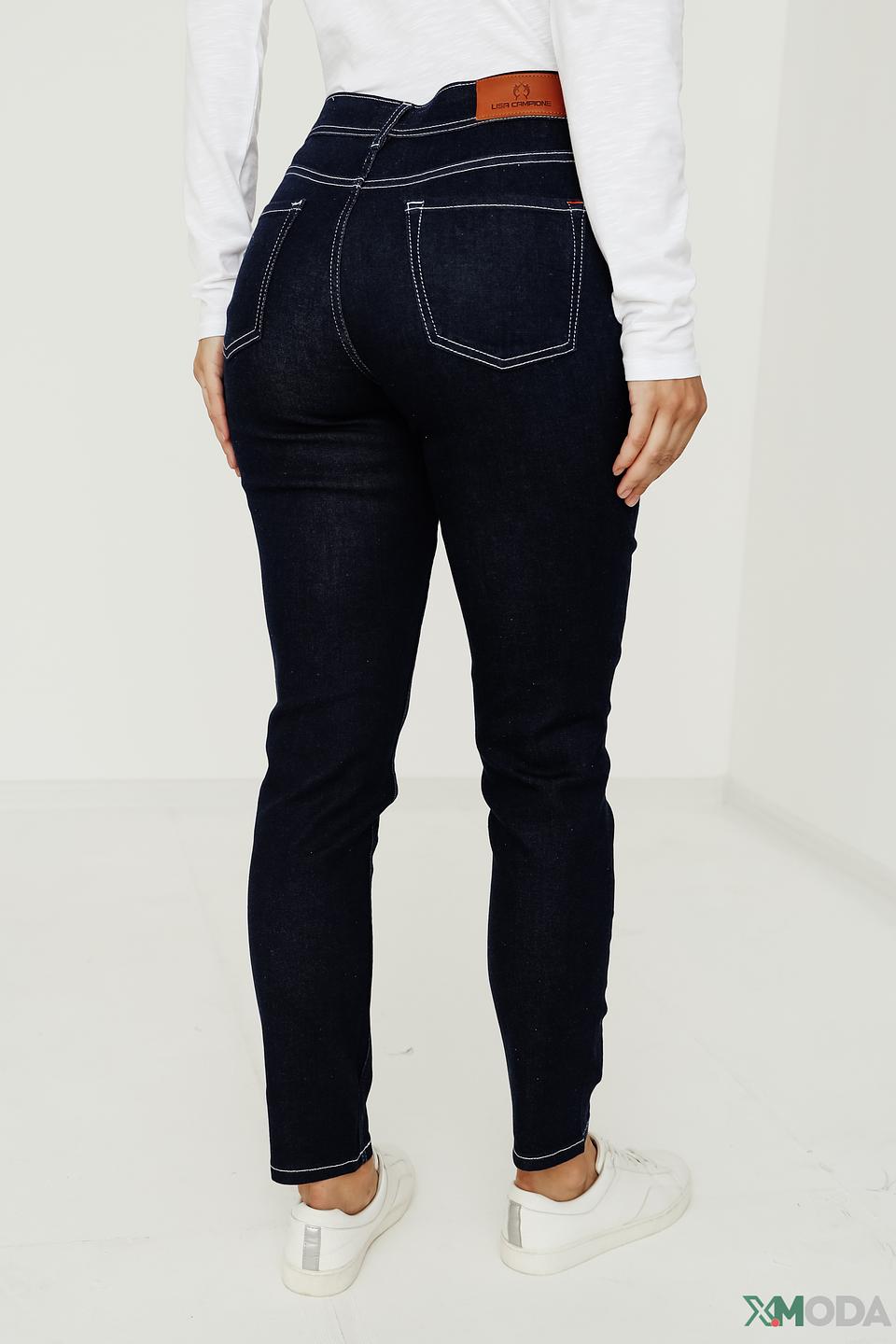 Джинсы Lisa Campione с контрастной отделкой