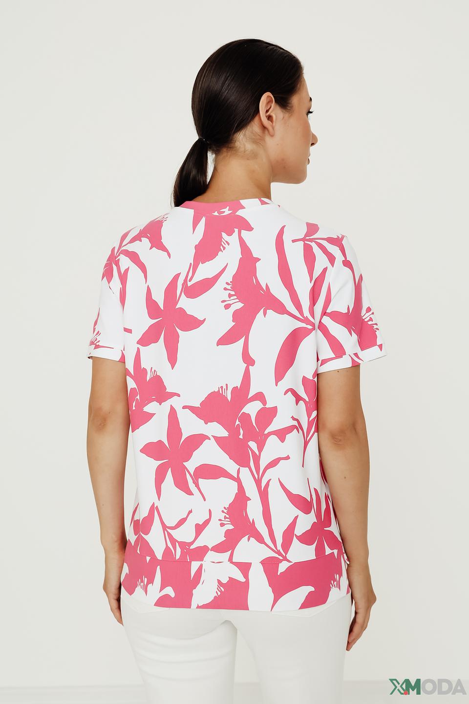 Пуловер Be Yourself с цветочным принтом