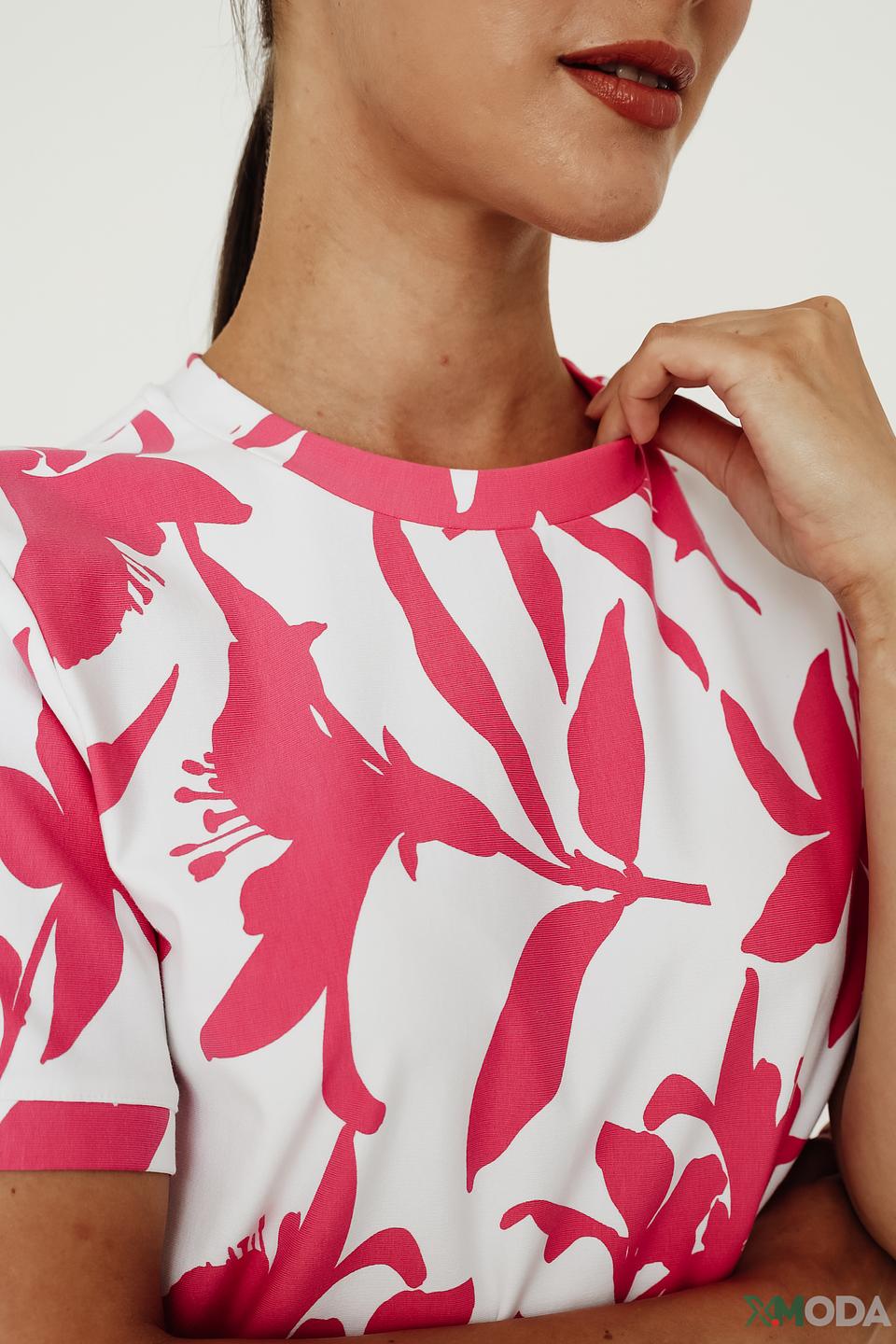 Пуловер Be Yourself с цветочным принтом