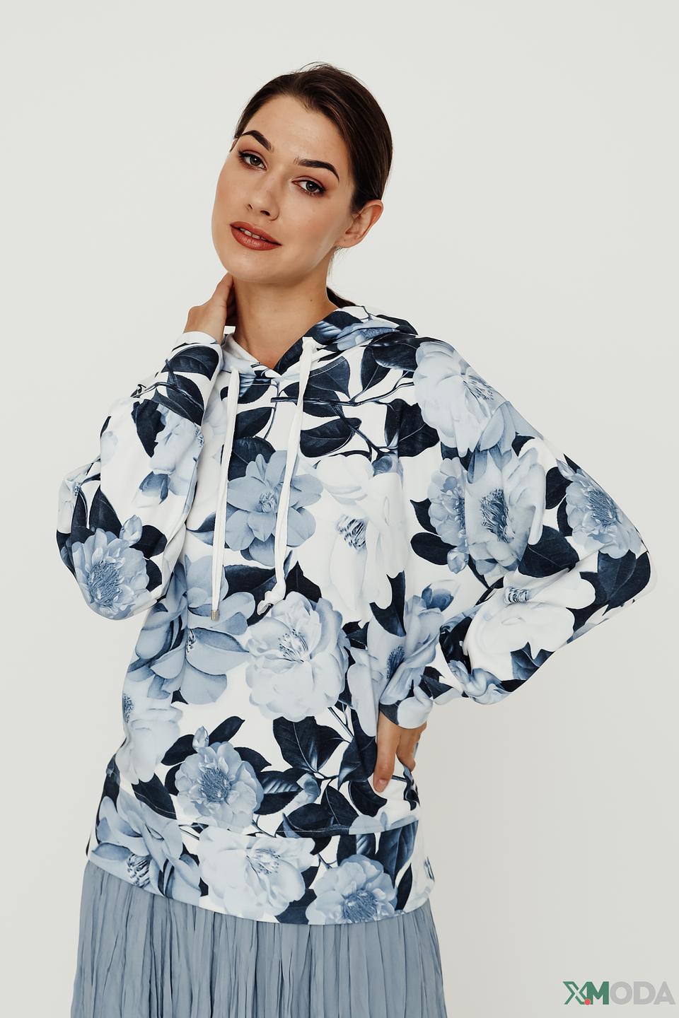 Толстовка Monari с цветочным принтом