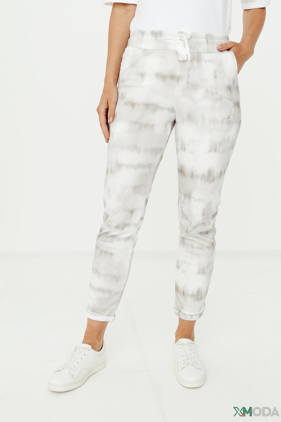 Брюки Monari tie-dye серые