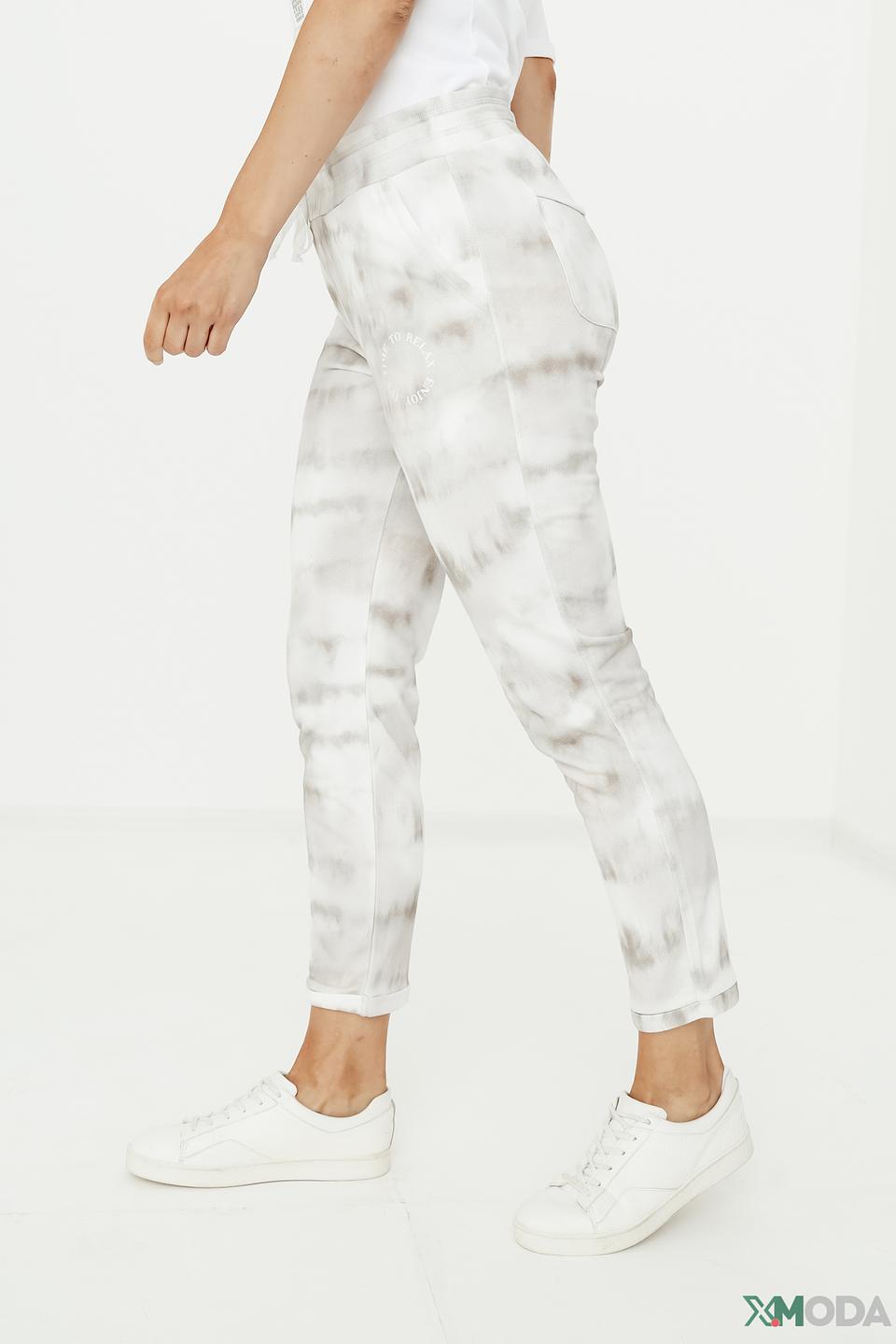 Брюки Monari tie-dye серые