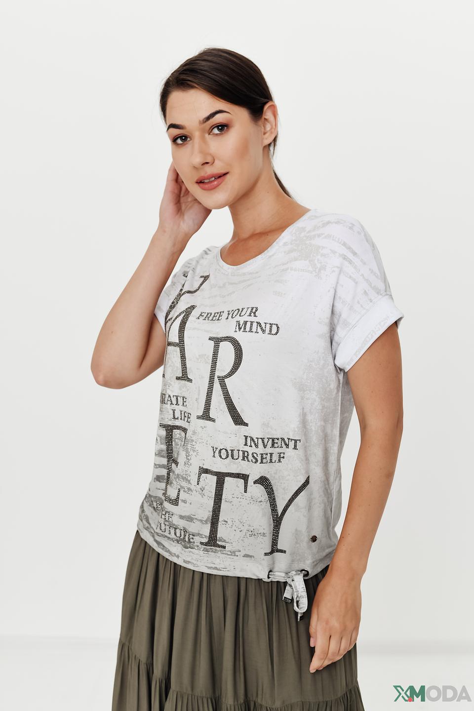 Футболка Monari с принтом VAR