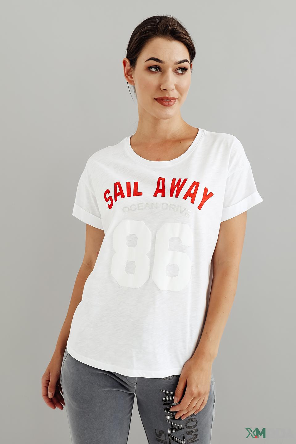 Футболка Monari с принтом Sail Away