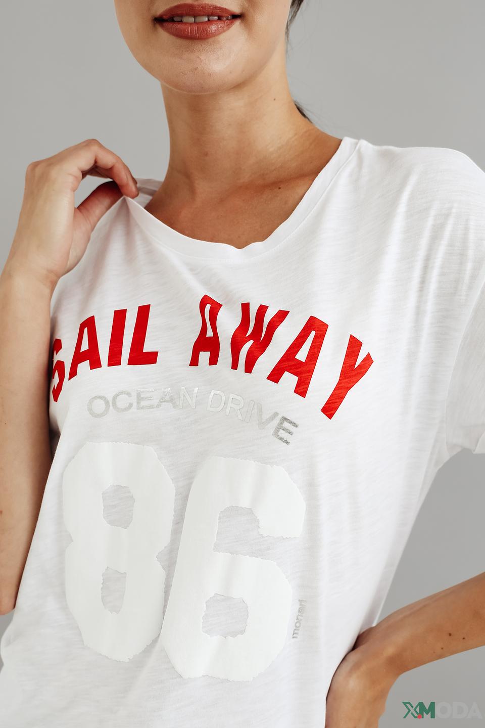 Футболка Monari с принтом Sail Away