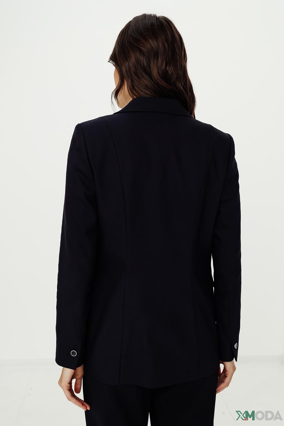 Жакет Comma приталенный тёмно-синий