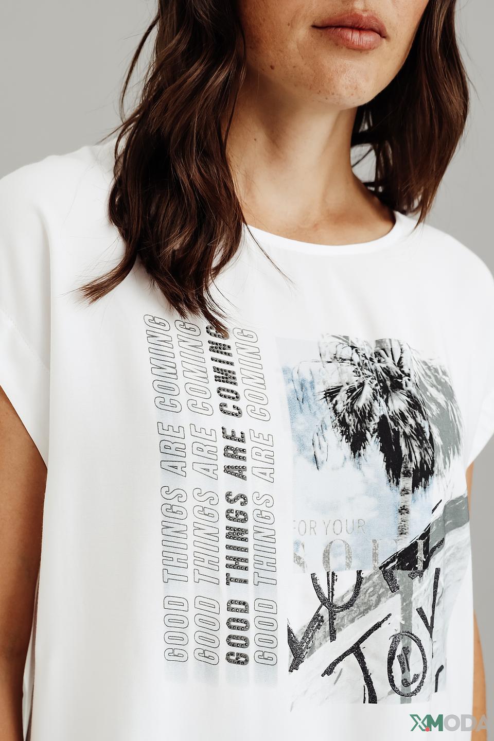 Футболка Marc Aurel с принтом