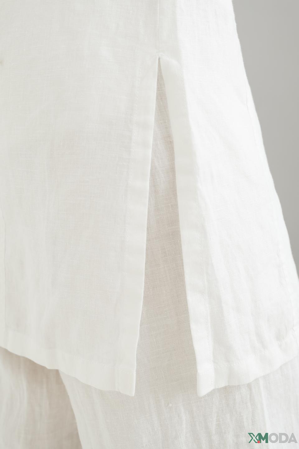 Жилет Marc Aurel льняной белый