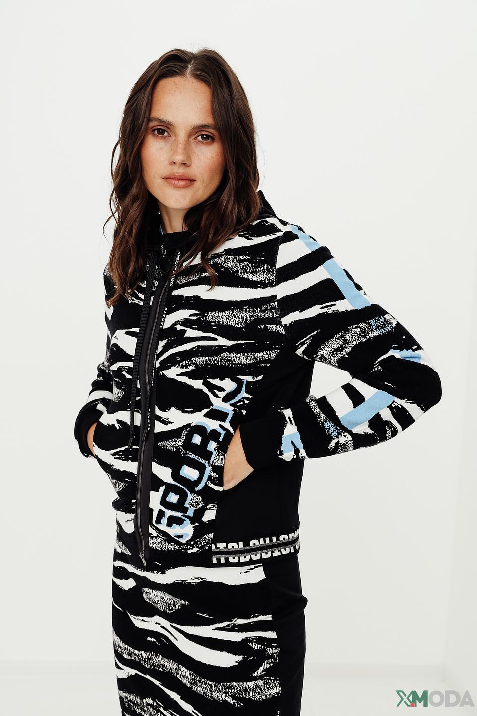 Жакет Marc Cain Sports с принтом