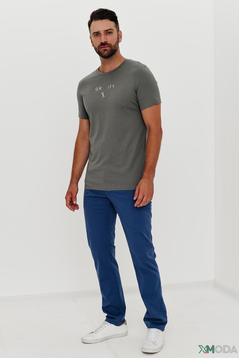 Футболка s.Oliver серая с принтом